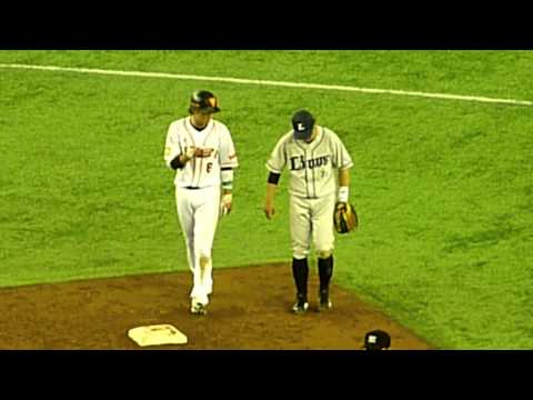 2014.6.6 巨人×西武 坂本勇人と脇谷亮太