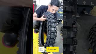 Langsung ke EMM ganti ban trail KTM dari Maxxis 120/100-18 digantikan GEOMAX MX34 120/90-18 terbaru