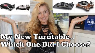 My Big Turntable Reveal! What Records I Played First & All Of The Details!