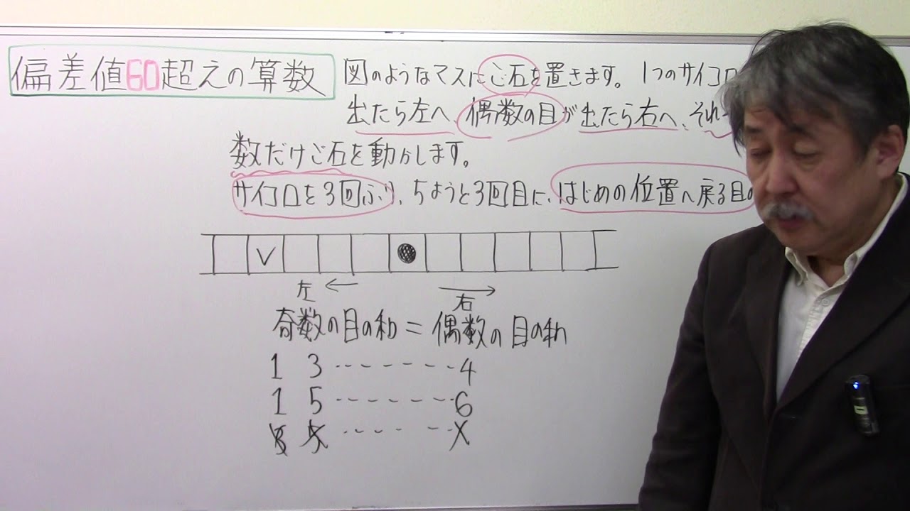 偏差値6️⃣0️⃣超えの算数(376）場合の数 - YouTube