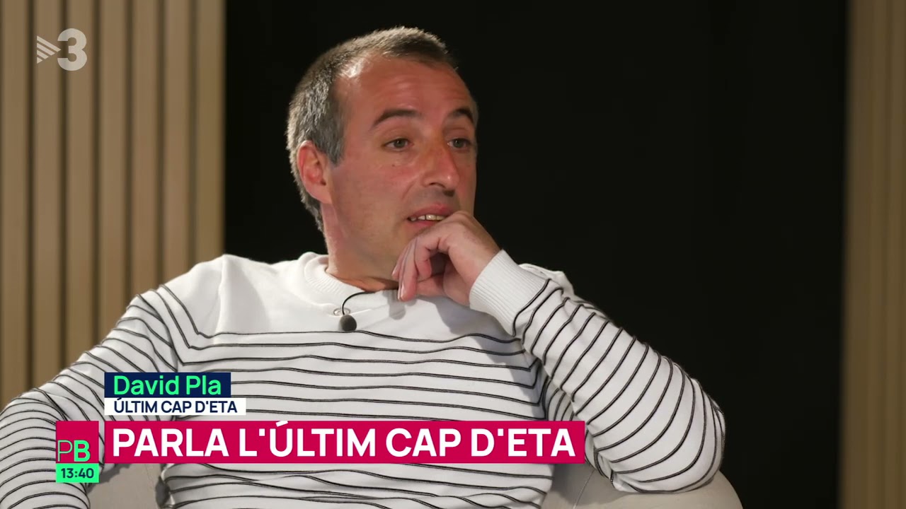 Entrevista a David Pla, el portavoz de ETA en el final de la lucha armada