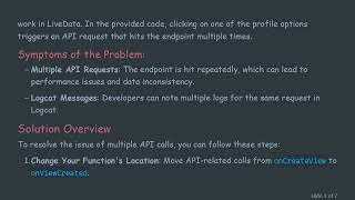 How to Prevent API Calls from Being Executed Multiple Times in Android Using ViewModel and LiveData