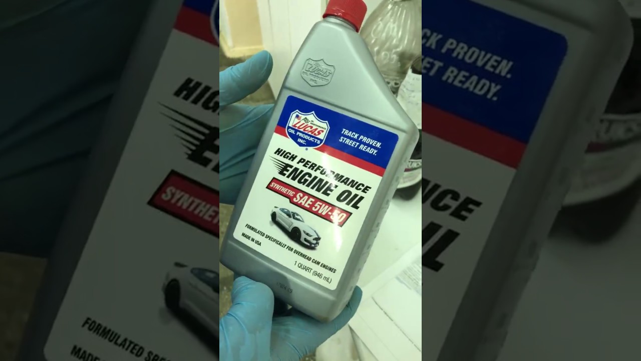 Lucas Synthetic 5W-50 приемка в лаборатории УРЦТЭиД