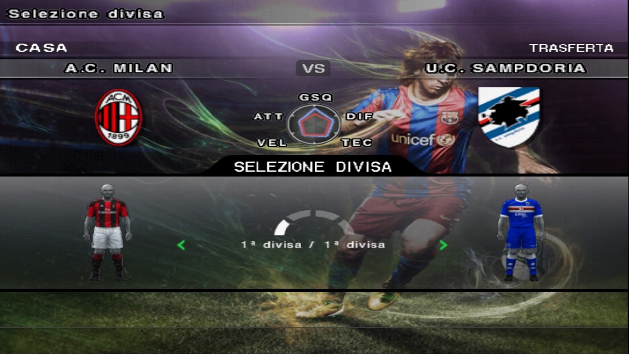 PES2011 | MILAN - SAMPDORIA