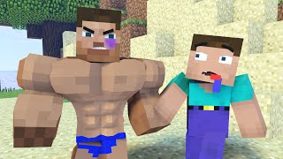 The minecraft life of Alex and Steve : Noob vs Pro - Minecraft animation