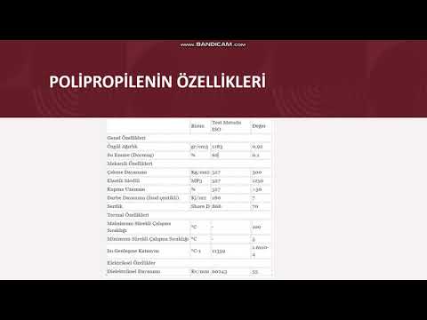 POLİPROPİLEN - PLASTİK MALZEME TEKNOLOJİSİ