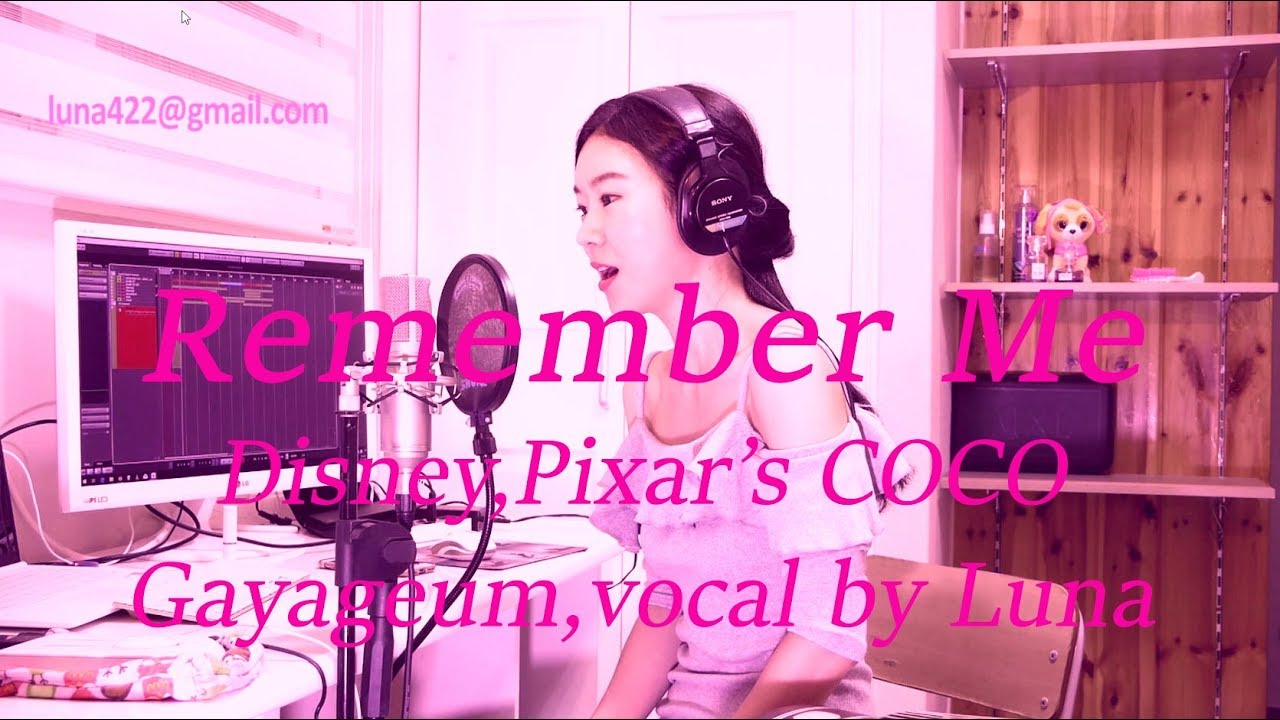 Remember Me-Disney, Pixar's COCO Gayageum(가야금),vocal by Luna(루나)