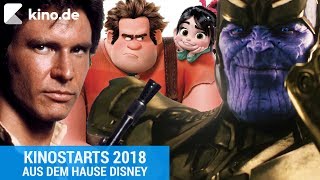 Kinostarts 2018 aus dem Hause Disney