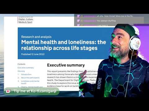 Loners. A Government Report. Mental Health Monday.