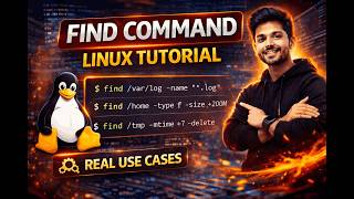 Linux Find Command Explained with Real Examples [Hindi]
