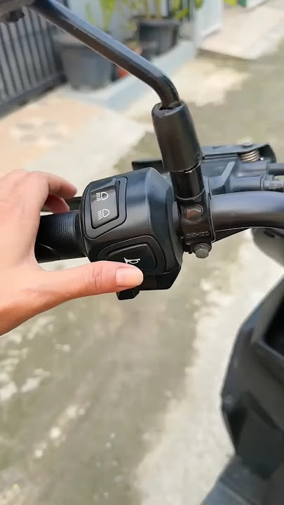 Tes Klakson basuri Di sepeda motor #basuri #funny #trending