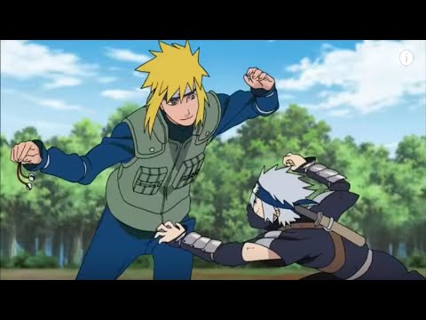 Minato vs Kakashi ,Obito,Rin | Minato Training Kakashi | Naruto Shippuden English DUB
