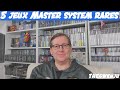 5 jeux master system rares