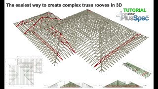 The easiest way to create complex truss rooves Tutorial