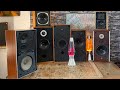 Vintage speakers shootout  from 1970 s