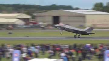 F-35B Flies at RIAT 2016