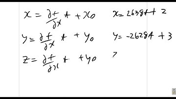 14 Question 2 Solutions to Exercise on Tangent Plane and Normal Line Part 2