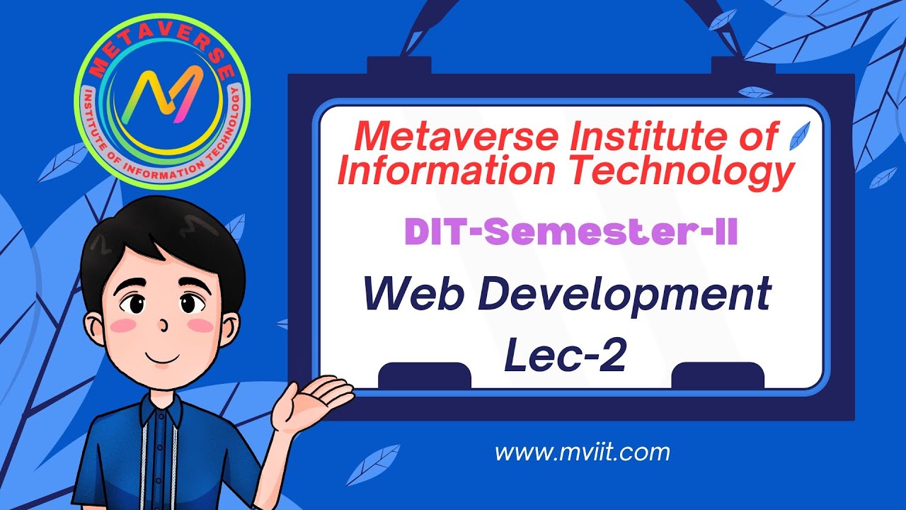 Web Development Lecture 2 in Urdu | DIT Semester 2 | | Complete Course ...