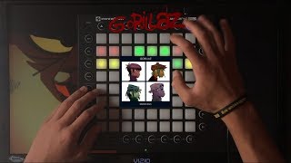 Gorillaz - Feel Good Inc. (Launchpad Cover) Played On Top Of A TV