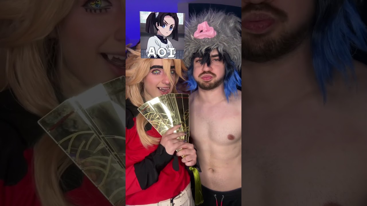 Jogo com o filtro de Demon Slayer #inosuke #douma