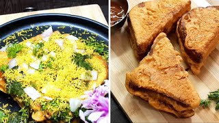 Bread Pakora | Bread Pakora Chaat | Stuffed Bread Pakora recipe