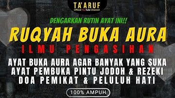 RUQYAH PEMBUKA AURA PENGASIHAN DOA NABI YUSUF AGAR DISUKAI BANYAK ORANG