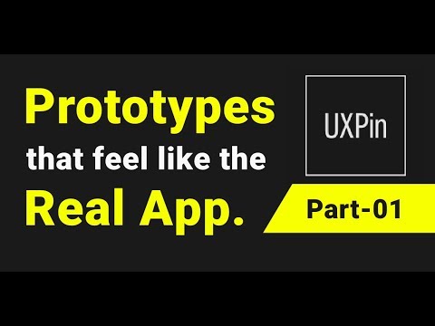 Prototypes that feel like the real App | Email Module | UXPin 2019 | Part-01