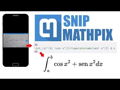 👨🏻‍💻 PROGRAMMING | MATHPIX SNIP - Free app that turns photos into TeX code