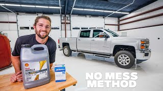 Ultimate 6.6L Duramax Oil Change: Fast, Clean & EASY (Chevy Silverado, GMC Sierra 2500HD)