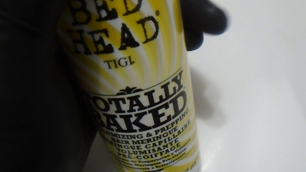 TIGI Bed Head Totally Baked Volumizing & Prepping Hair Meringue 7 oz