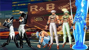 [KOF Mugen] o.iori-yagami VS orochi TEAM