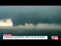 Tornado development in Oklahoma captured on chopper video