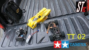 Tamiya TT02 Speed Run Challenge Run #3 New PB 85mph @poorboysrc #tamiya #tt02 #speedrun #rcfun