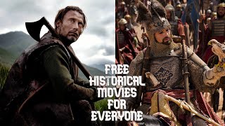 Top 5 FREE Historical Movies on FREEVEE You Need to Watch !!!