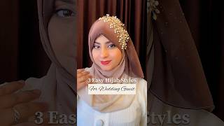 Wedding Hijab Style Part-2 Wedding Hijab Style With Broach & Tiara