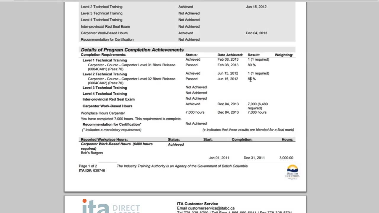 Direct Access How-To Guide: Viewing Your Transcript