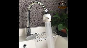 Cách lắp đặt và sử dụng đầu vòi tăng áp 3 chế độ chảy Eurolife EL TA01