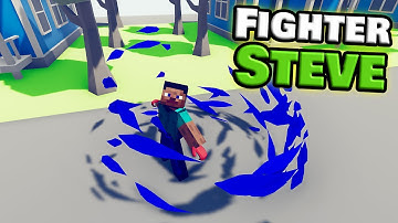 Fighter Steve vs Every Faction - TABS Unit Creator Update Mod Gameplay