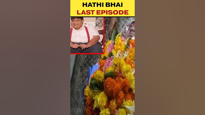 Hathi Bhai Last Video😔 | #edits #tmkoc