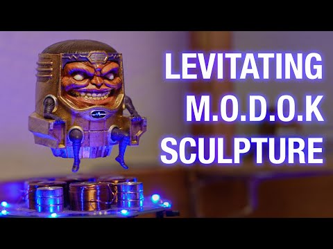 Making a Levitating M.O.D.O.K Sculpture