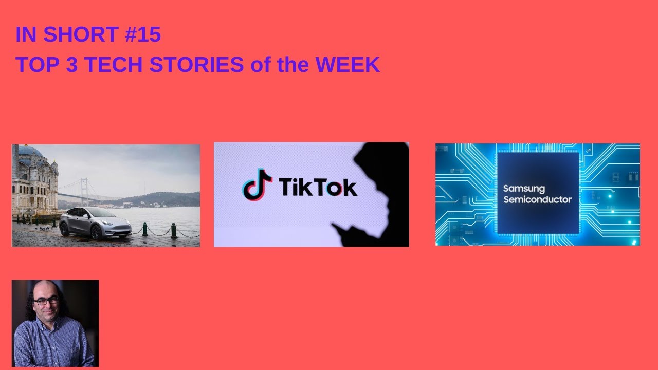 In Short #15 Top 3 tech stories of the week - YouTube