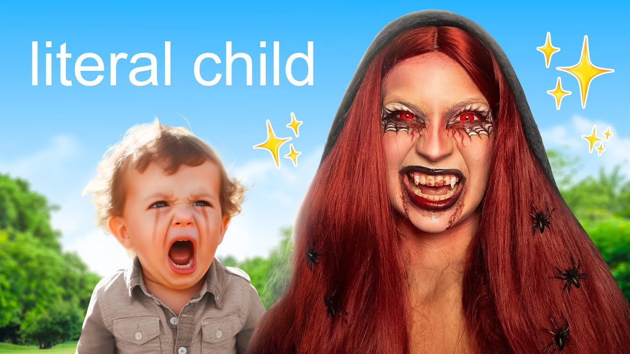 I Used Professional Makeup to Scare People on Halloween *Challenge*