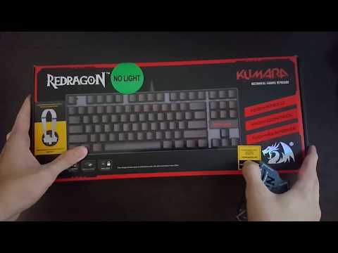 Redragon K552-N TKL Unboxing + ASMR Sound Test!