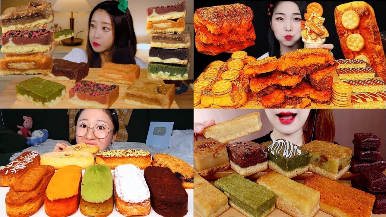 GOOEY BUTTER COOKIES MUKBANG
