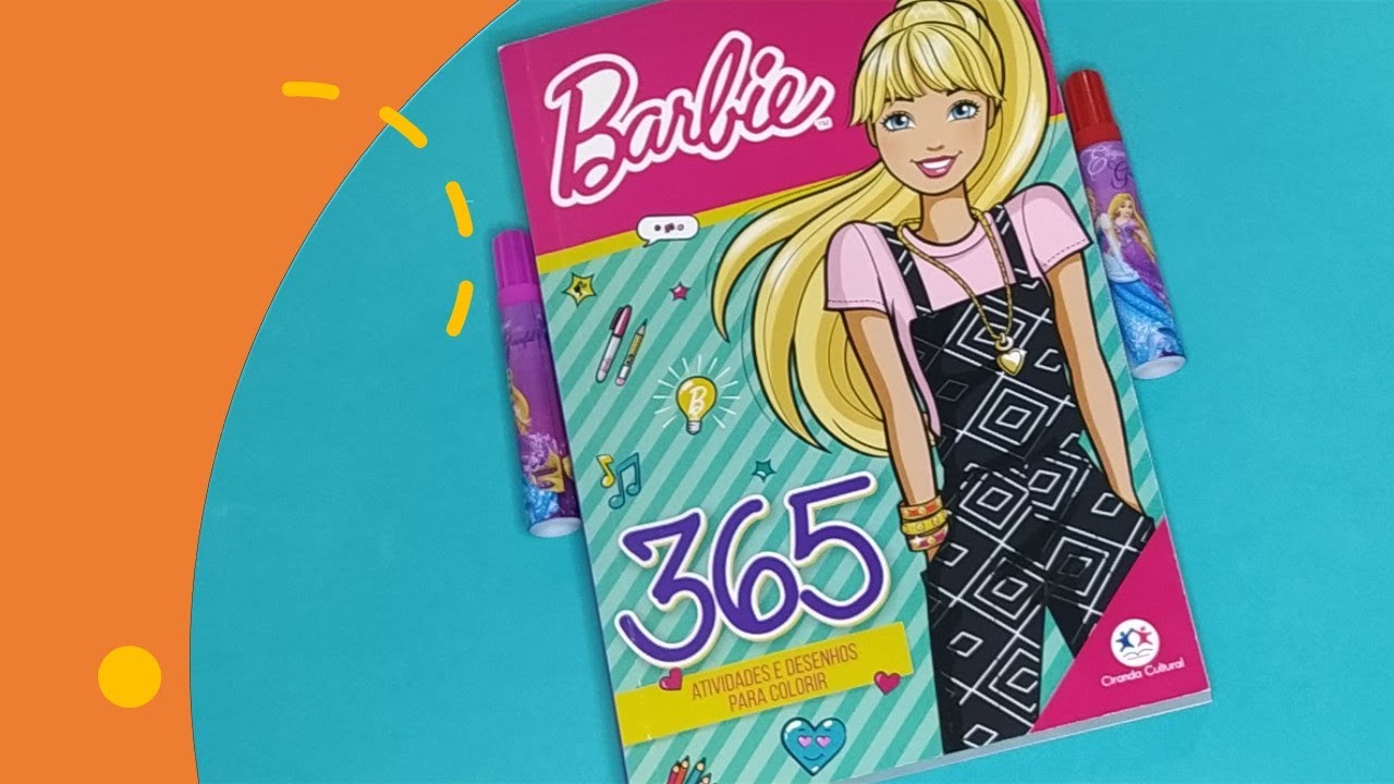 Atividades educativas: Desenhos da Barbie para colorir