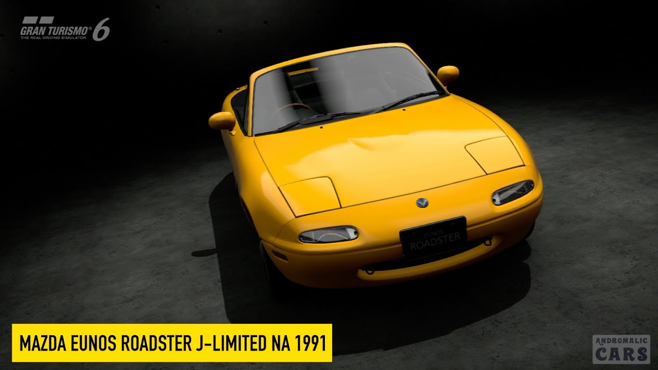 Mazda Eunos Roadster J-Limited NA 1991 - Gran Turismo 6 (PS3) With