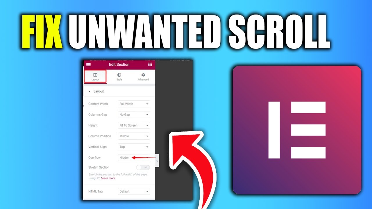 How to Fix Unwanted Horizontal Page Scroll in Elementor - New Method ...