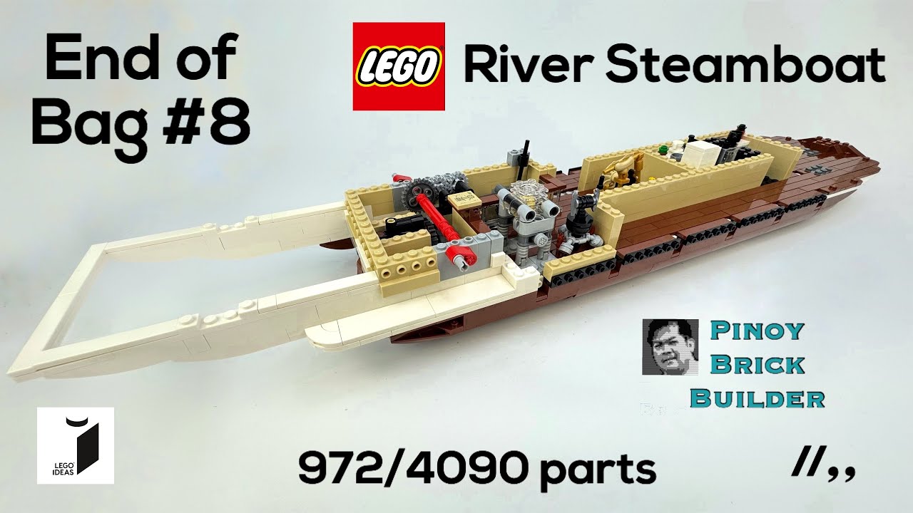 LEGO IDEAS #64 - River Steamboat [