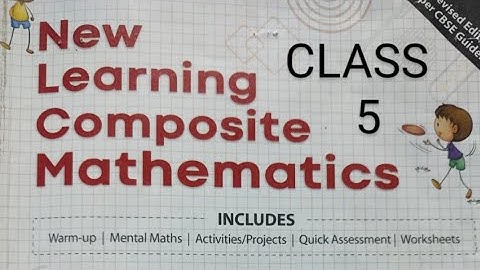 Class 5 | New Learning Composite Mathematics | Chapter-15 | Quick Assessment (Page no.211)