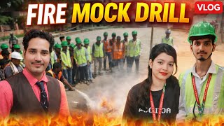 fire mock drill training //NCIFS College Siwan 